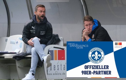 Links: Michael Schiele (Eintracht Braunschweig, Chef-Trainer)